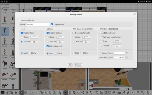 Sweet Home 3D 7.6.2. Скриншот 12