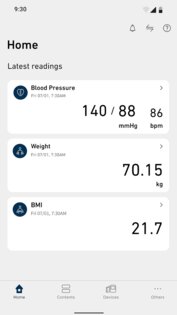 OMRON connect 011.005.00000. Скриншот 2