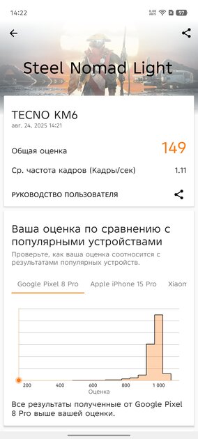 Обзор TECNO SPARK 40 Pro+. Интересный смартфон может быть и в недорогом ценовом сегменте — Чипсет. 8