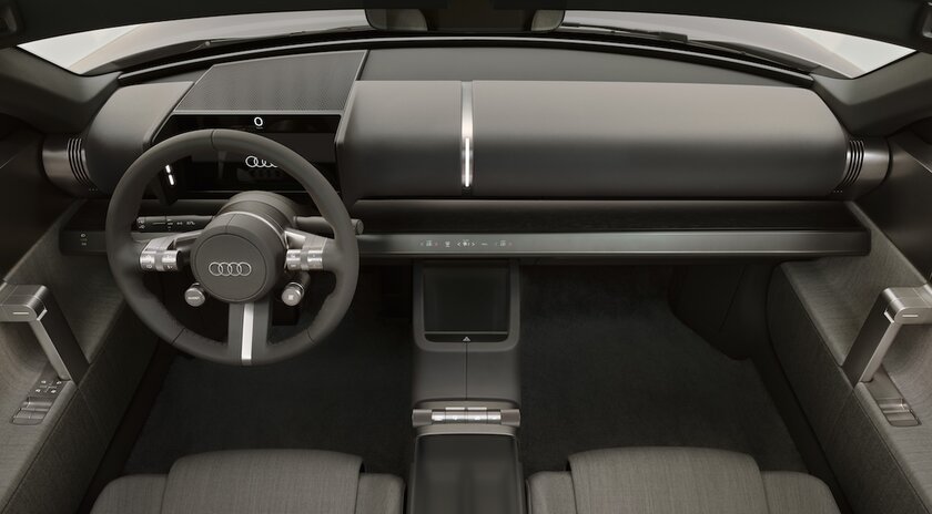 Аэродинамичный кузов и футуристичный салон: Audi представила Concept C