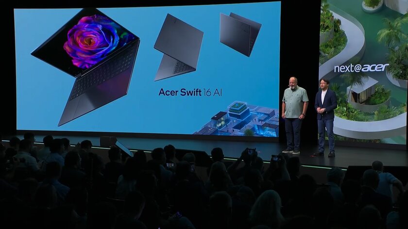 Acer анонсировала Swift 16 AI: первый ноутбук на базе Intel Panther Lake