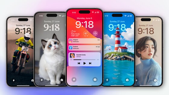 Lock Screen iOS 4.0.8. Скриншот 1