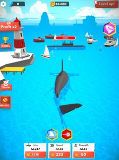 Idle Shark 10.0. Скриншот 18