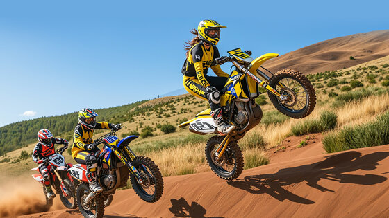 Real Extreme Moto Racing 1.2.5. Скриншот 10