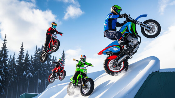 Real Extreme Moto Racing 1.2.5. Скриншот 13