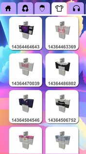 Коды и скины для Roblox 2.7.28. Скриншот 4