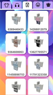 Коды и скины для Roblox 2.7.28. Скриншот 14
