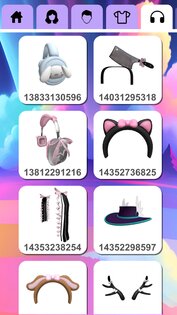 Коды и скины для Roblox 2.7.28. Скриншот 21
