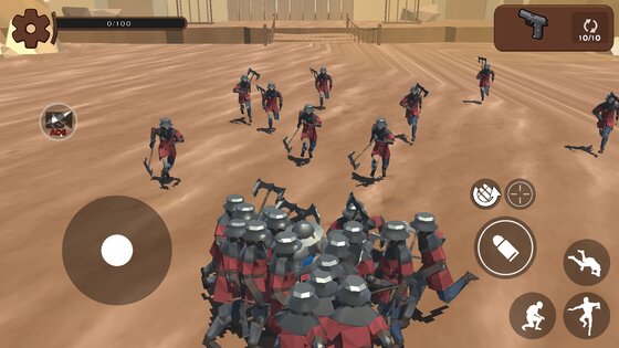 Bring a gun to a sword fight 1.21. Скриншот 3