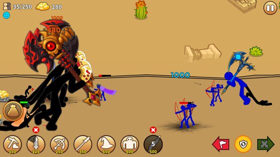 Stick Giant: Battle Reborn 2.0.0.0. Скриншот 4