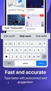 Keyboard OS 18 – Phone Emoji 1.11.0. Скриншот 3