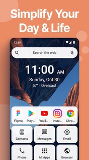 Easy Homescreen 1.8.37. Скриншот 3