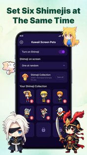 Kawaii Shimeji Screen Pet 3.2. Скриншот 3
