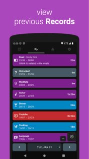 Simple Time Tracker 1.59. Скриншот 2