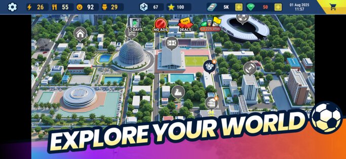 Football Life Simulator 1.8.4. Скриншот 4