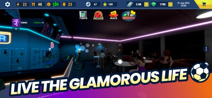Football Life Simulator 1.8.4. Скриншот 7