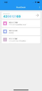 RustDesk 1.4.9. Скриншот 1