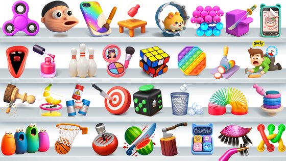 Satisfying Toys Calm Games 0.7.3. Скриншот 2