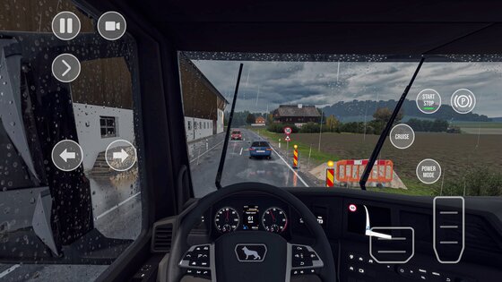 Drive Real Truck Simulator 0.5.4. Скриншот 1