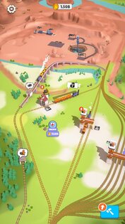 Rail Master Idle Train Tycoon 9.1. Скриншот 12