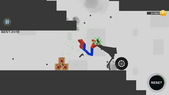 Stickman Dismount Ragdoll Game 1.2.2. Скриншот 7