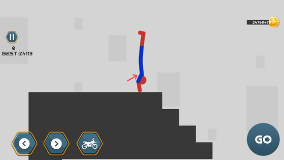 Stickman Dismount Ragdoll Game 1.2.2. Скриншот 13