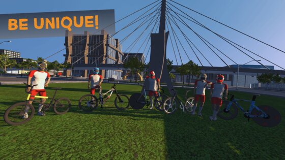 Bicycle Extreme Rider 3D 4.2. Скриншот 6