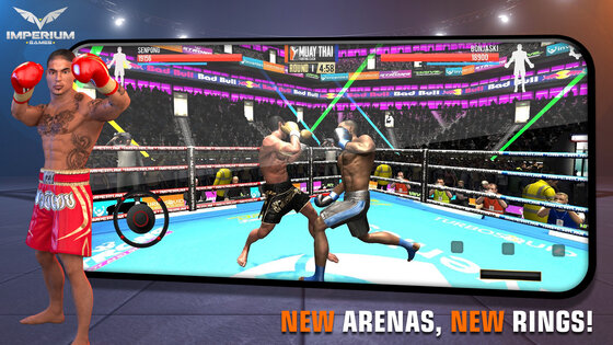Muay Thai - Fighting Clash 2.1.7. Скриншот 2
