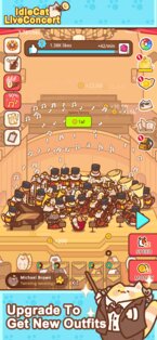 Idle Cat Live Concert 1.0.22.0. Скриншот 2