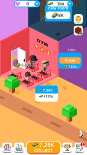 Idle Gym Building 1.0.1. Скриншот 3