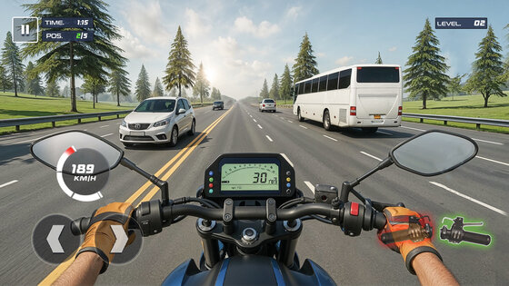 Rider 3D: Гонки на мотоциклах 1.94. Скриншот 19