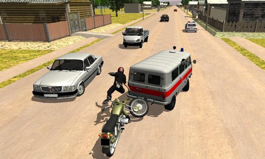 Русский мото гонщик 3D 2.2.2. Скриншот 11