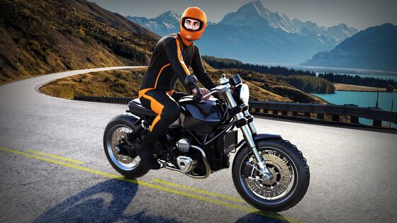 Highway Stunt Bike Riders 5.6. Скриншот 3