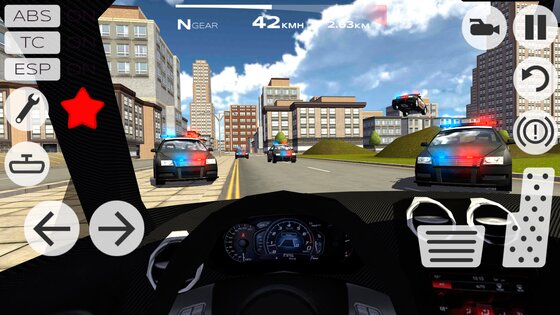 Extreme Car Driving Racing 3D 4.0.0. Скриншот 2