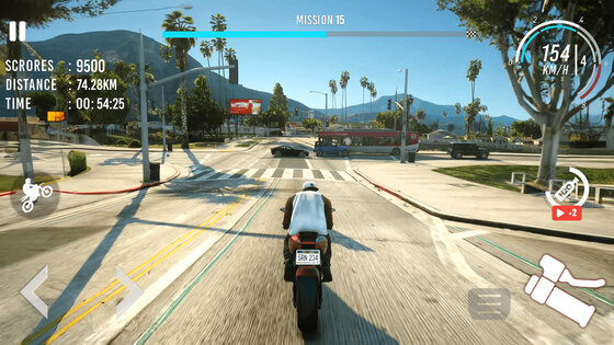 Traffic Rider Motorbike Rush 1.1.1. Скриншот 17