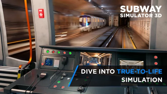 Subway Simulator 3D 1.0.6. Скриншот 1