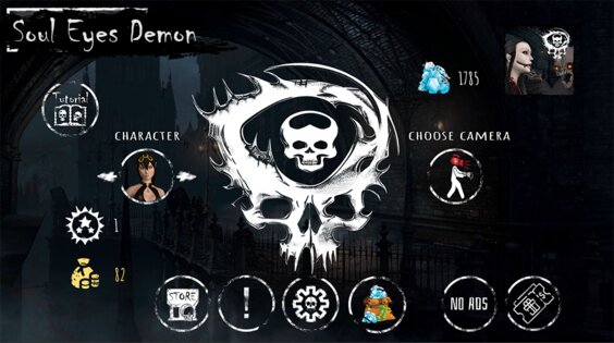 Soul Eyes Demon Horror Skulls 7.20. Скриншот 4