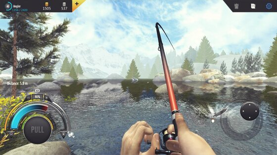 Professional Fishing Mobile 1.59. Скриншот 3