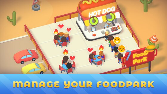 Idle Foodcourt 3.3.6. Скриншот 9
