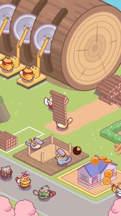 Lumbercat: Cute Idle Tycoon 1.0.42. Скриншот 3