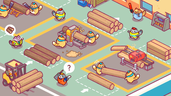 Lumbercat: Cute Idle Tycoon 1.0.42. Скриншот 21