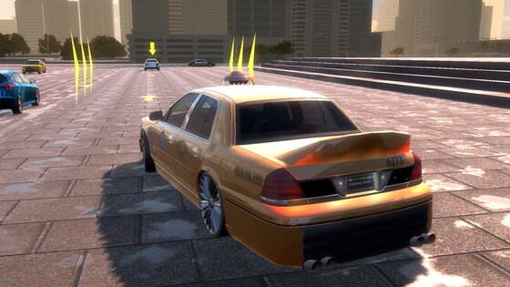 Taxi Driving And Race 0.5. Скриншот 1