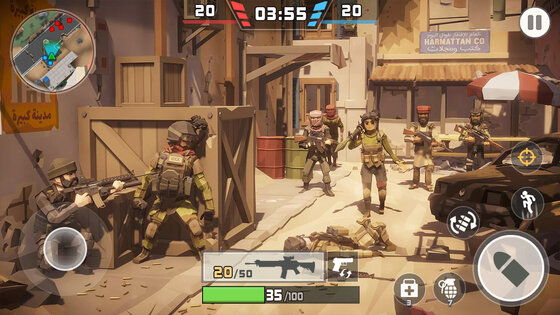 Blaze Strike: Pixel Fury FPS 1.3.2. Скриншот 2