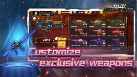Gun Strike Fury 1.0.3. Скриншот 5