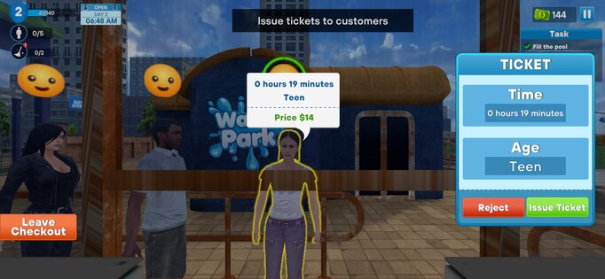 Waterpark Swimming Pool Games 1.6.8. Скриншот 3