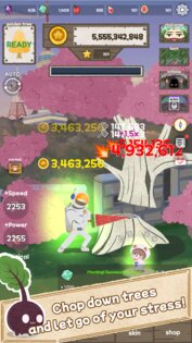 Woodcutter: Idle Clicker 0.42. Скриншот 2