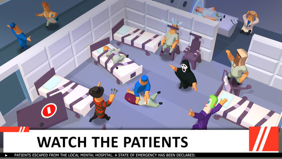 Idle Mental Hospital Tycoon 18.7. Скриншот 17