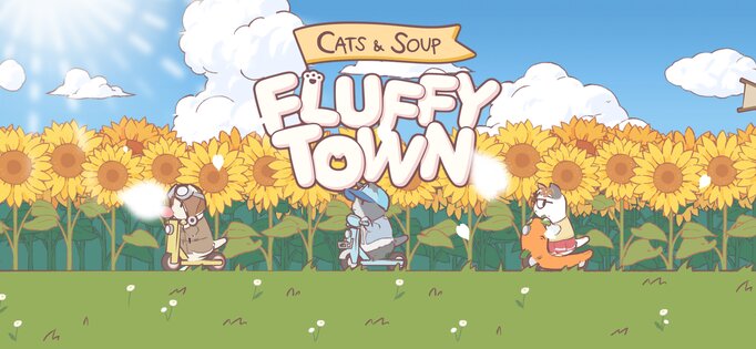 Cats & Soup: Fluffy Town 1.7.6. Скриншот 1