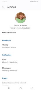 Nextcloud Talk 24.0.2. Скриншот 6