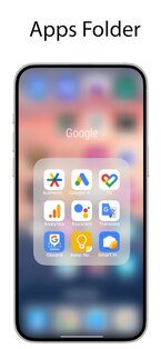 OS Launcher 18 — Phone 16 Max 5.9. Скриншот 3